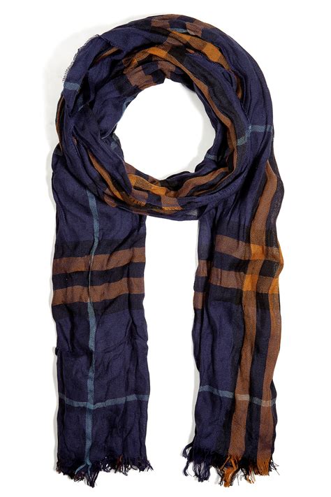 burberry scarf light blue|navy blue burberry scarf.